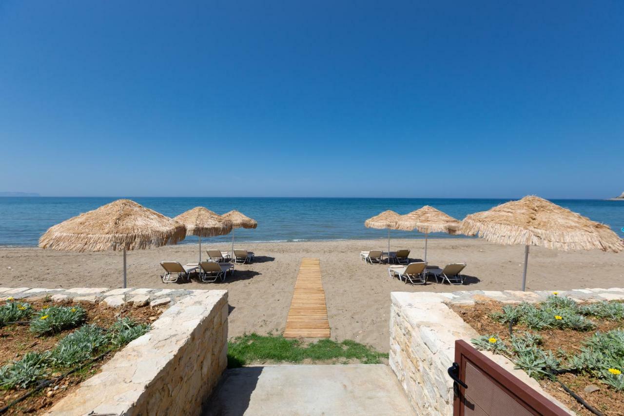 Espera Luxury Beach Front Residence With Pool & Bbq, By Thinkvilla Retimno Zewnętrze zdjęcie