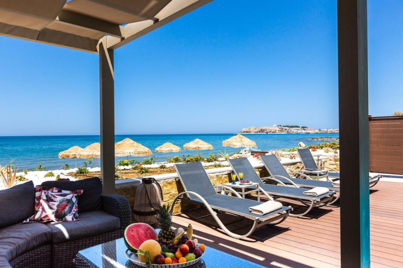 Espera Luxury Beach Front Residence With Pool & Bbq, By Thinkvilla Retimno Zewnętrze zdjęcie