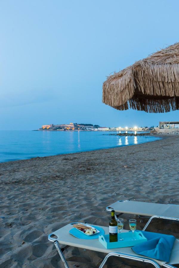 Espera Luxury Beach Front Residence With Pool & Bbq, By Thinkvilla Retimno Zewnętrze zdjęcie